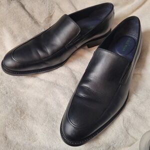 Cole Haan Mens Buckland Venetian Loafer Black Leather Dress Shoes Sz 13 M C28886